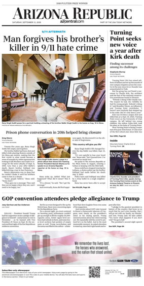 Cover of The Arizona Republic