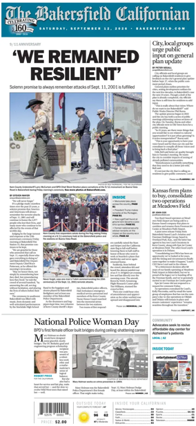 Cover of The Bakersfield Californian