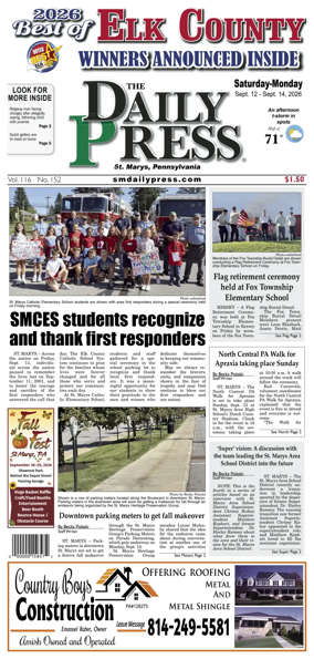 Cover of The Daily Press
