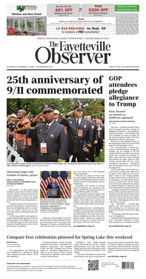 Cover of The Fayetteville Observer