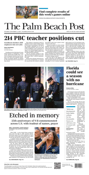 Cover of The Palm Beach Post