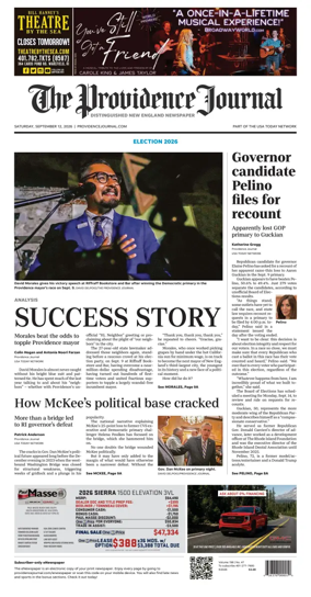 Cover of The Providence Journal