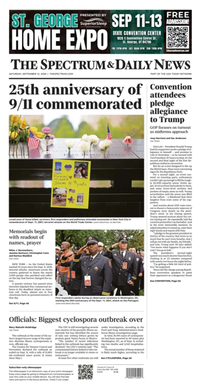 Cover of The Spectrum & Daily News