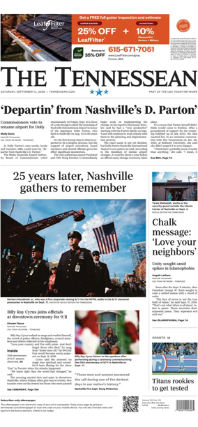 Cover of The Tennessean