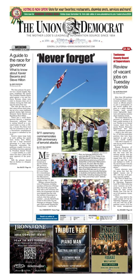 Cover of The Union Democrat