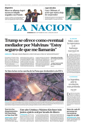 Cover of La Nacion