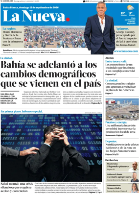 Cover of La Nueva Domingo