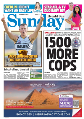 Cover of Herald Sun
