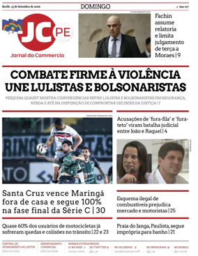 Cover of Jornal do Commercio