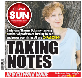 Cover of Ottawa Sun