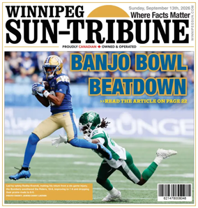Cover of Winnipeg Sun