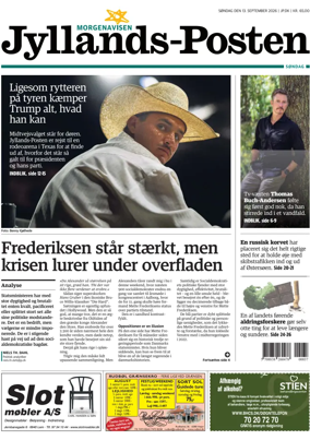 Cover of Jyllands-Posten Sondag