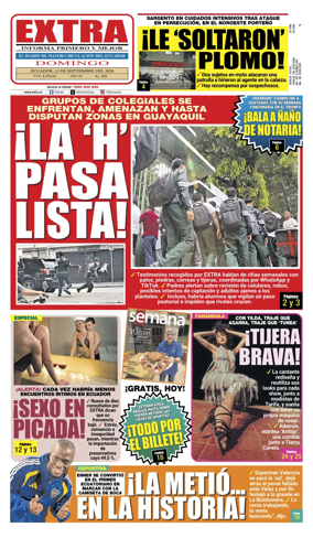 Cover of Diario Extra