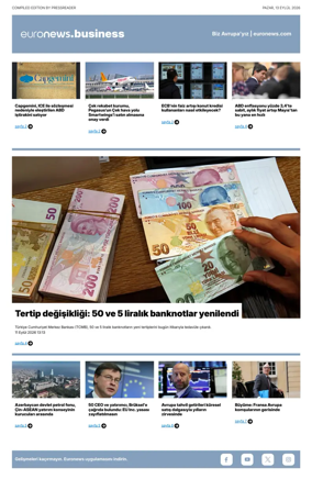 Cover of Euronews Business (Turkish) Compiled Editions