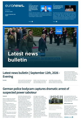 Cover of EuroNews (English Edition)