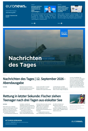 Cover of Euronews (German Edition)