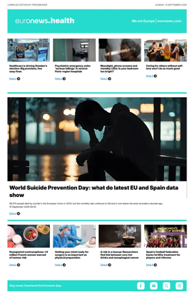 Cover of Euronews Health (English) Compiled Edition