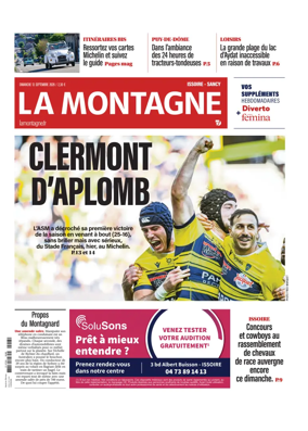 Cover of La Montagne (Issoire-Sancy)