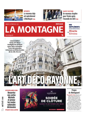 Cover of La Montagne (Montlucon)