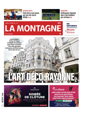 Cover of La Montagne (Vichy)