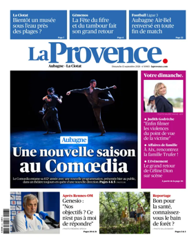 Cover of La Provence Aubagne-La Ciotat