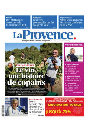 Cover of La Provence Martigues-Istres-Vitrolles-Marignane