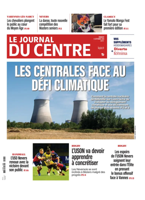 Cover of Le Journal du Centre