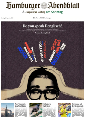 Cover of Hamburger Abendblatt am Sonntag