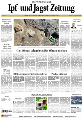 Cover of Ipf- und Jagst-Zeitung