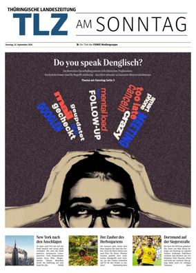 Cover of Thuringische Landeszeitung (TLZ am Sonntag)