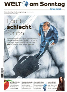 Cover of Welt am Sonntag - kompakt