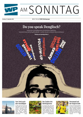 Cover of Westfalenpost (WP am Sonntag)
