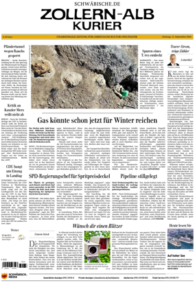 Cover of Zollern-Alb-Kurier (Balingen)