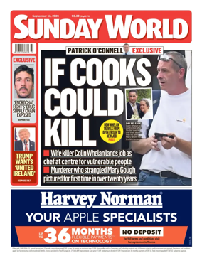 Cover of Sunday World (Ireland)