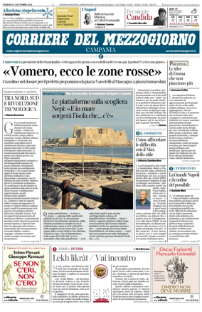Cover of Corriere del Mezzogiorno (Campania)