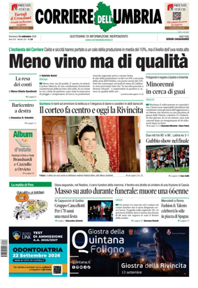 Cover of Corriere dell Umbria
