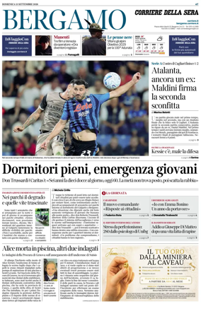 Cover of Corriere della Sera (Bergamo)