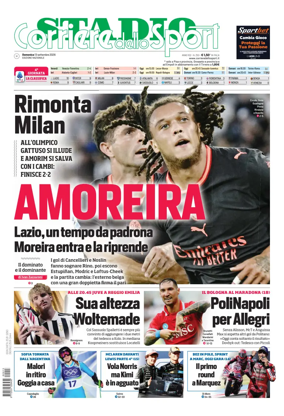 Cover of Corriere dello Sport Stadio (Nazionale)