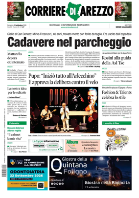 Cover of Corriere di Arezzo