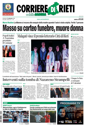 Cover of Corriere di Rieti