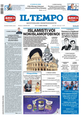 Cover of Il Tempo (Nazionale)