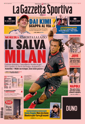 Cover of La Gazzetta dello Sport - Milano