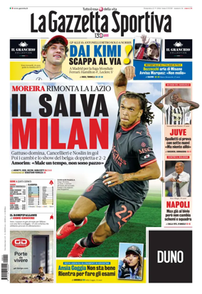 Cover of La Gazzetta dello Sport - Roma
