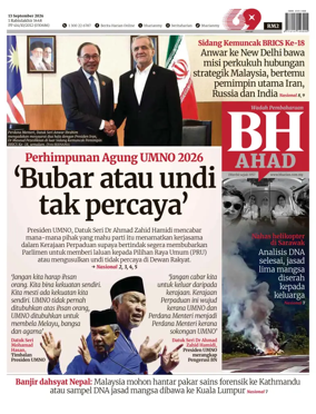 Cover of Berita Harian