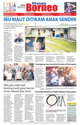 Cover of Utusan Borneo (Sabah)