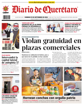 Cover of Diario de Queretaro