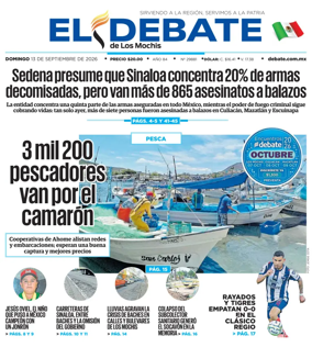 Cover of El Debate de Los Mochis