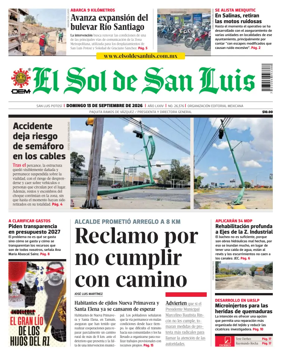 Cover of El Sol de San Luis Potosi