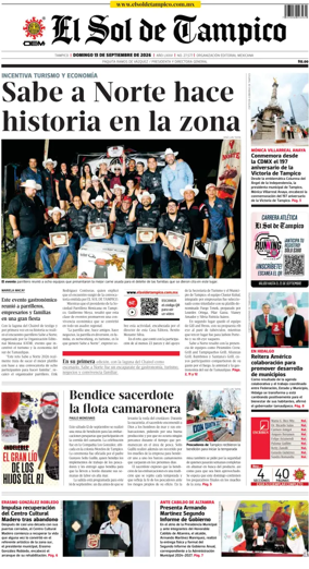 Cover of El Sol de Tampico
