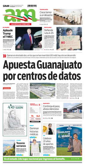 Cover of Periodico AM (Leon)
